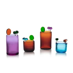 IITTALA Taide-Esineet-Pampula maljakko 90mm Taivaansininen