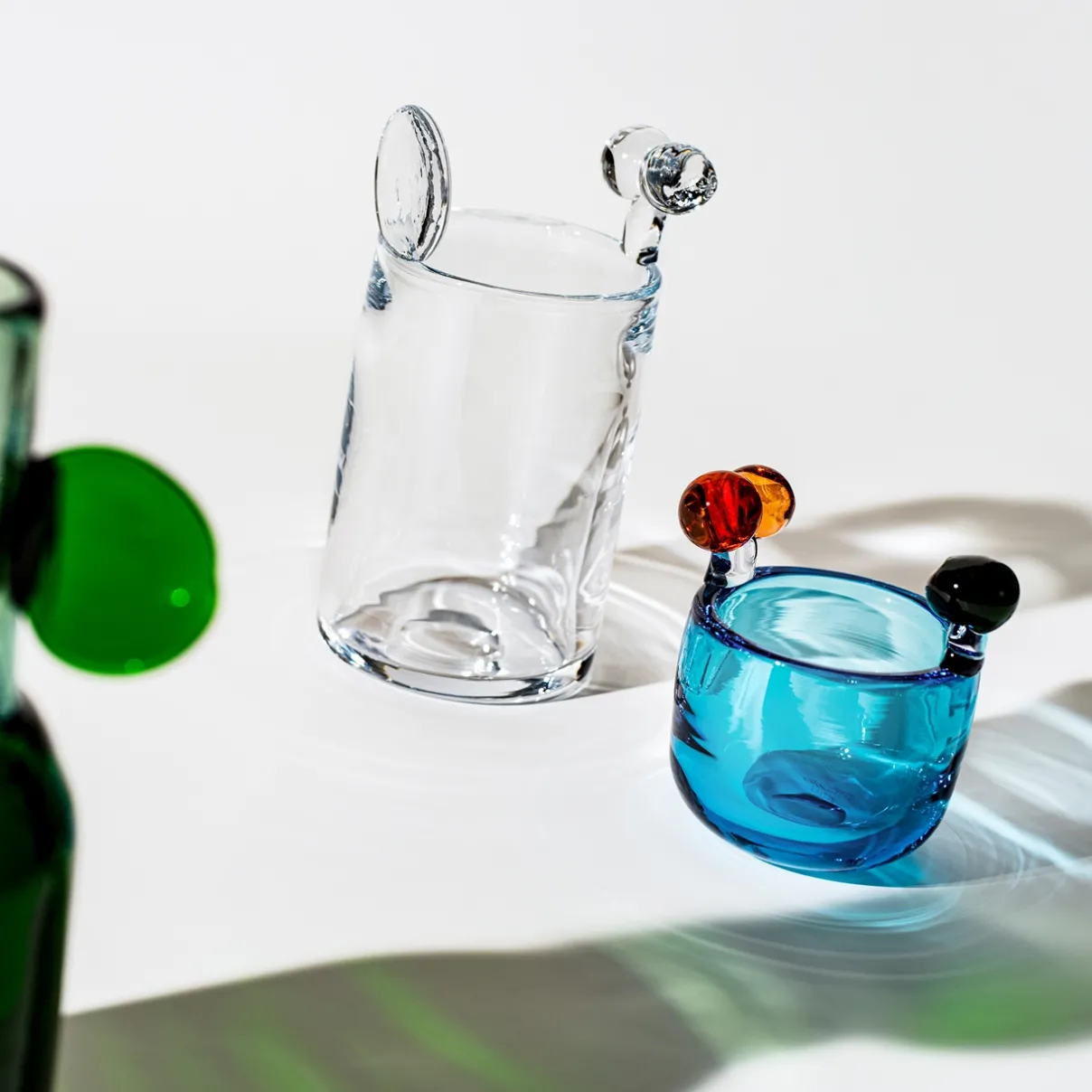 IITTALA Taide-Esineet-Pampula maljakko 90mm Taivaansininen