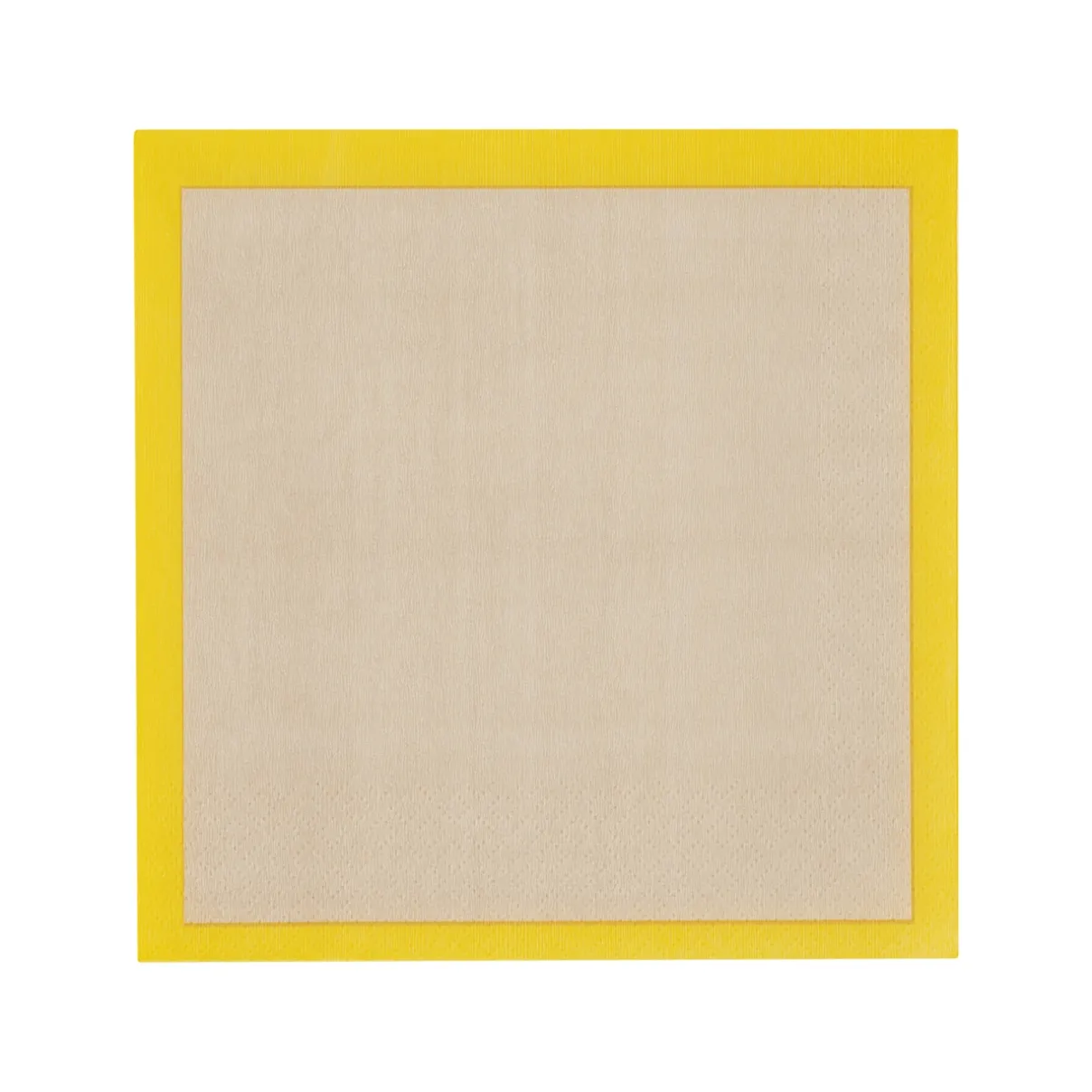 IITTALA Keittiötekstiilit-Paperiservetti 33x33cm Beige-keltainen