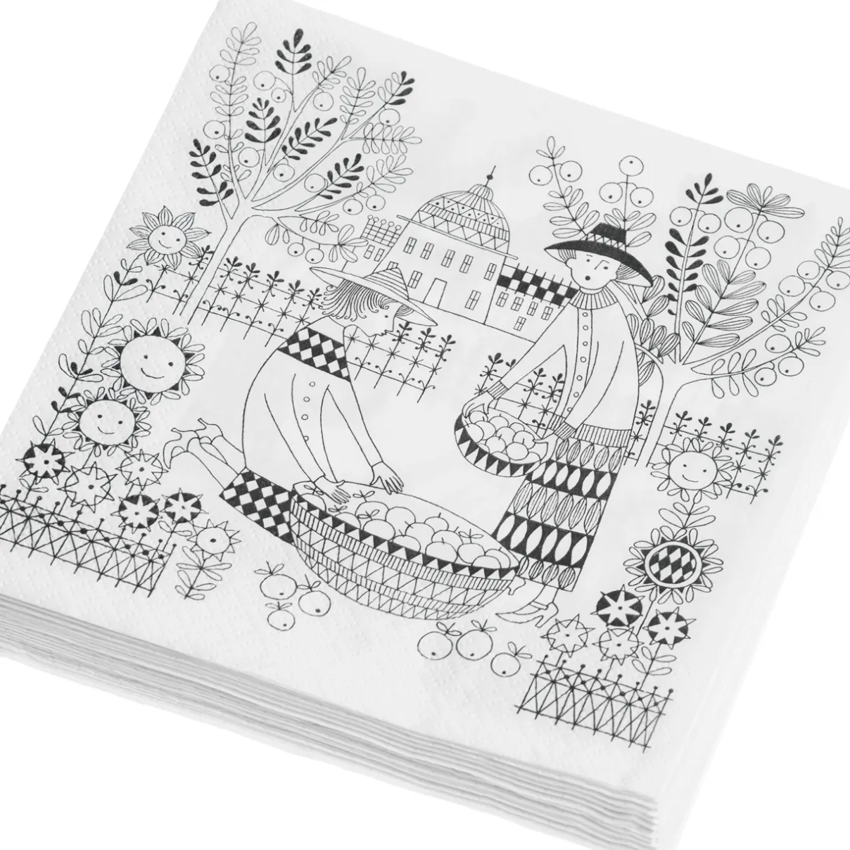 IITTALA Keittiötekstiilit-Paperiservetti 33x33cm 20kpl