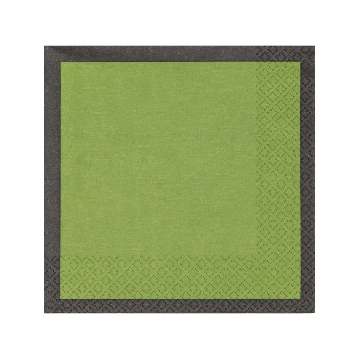 IITTALA Keittiötekstiilit-Paperiservetti 33x33cm sammaleenvihreä-musta Sammaleenvihreä-musta