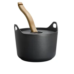 IITTALA Uunivuoat Ja Padat-Puinen kahva valurautapadalle 3,0L