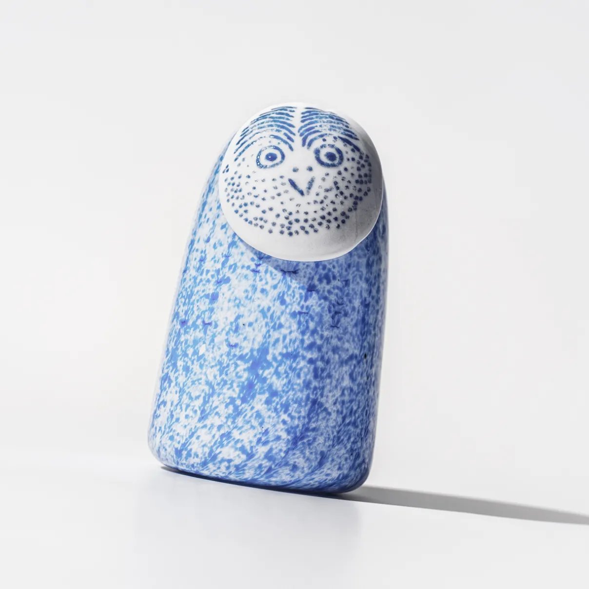 IITTALA Birds By Toikka|Taide-Esineet-Rospuuttopöllö 96x160mm sininen