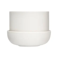 IITTALA Kukkaruukut-Ruukku ja vati S Valkoinen