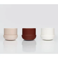 IITTALA Kukkaruukut-Ruukku ja vati S Valkoinen