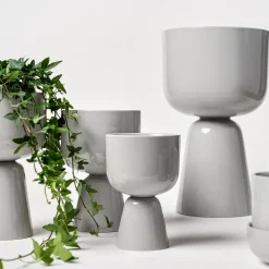 IITTALA Kukkaruukut-Ruukku vaalean jalallinen L Harmaa
