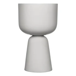 IITTALA Kukkaruukut-Ruukku vaalean jalallinen S korkea Harmaa