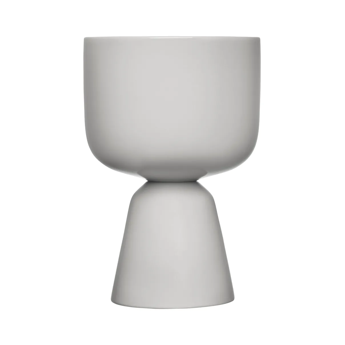 IITTALA Kukkaruukut-Ruukku vaalean jalallinen S Harmaa