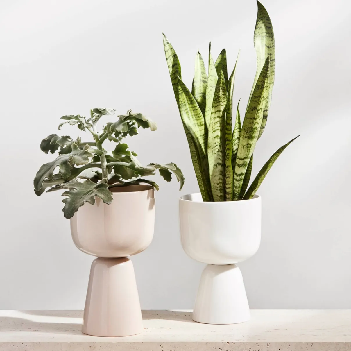 IITTALA Kukkaruukut-Ruukku jalallinen S Valkoinen