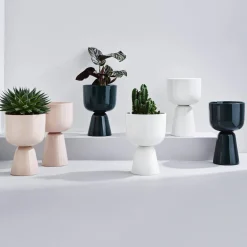 IITTALA Kukkaruukut-Ruukku jalallinen S korkea Valkoinen