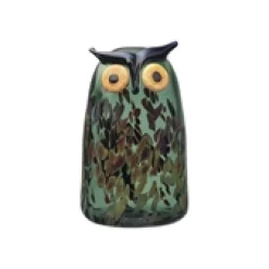 IITTALA Birds By Toikka|Taide-Esineet-Sarvipöllö 110x175mm havunvihreä Havunvihreä