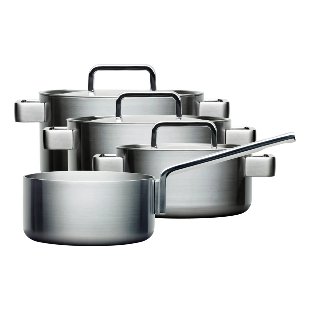 IITTALA Kattilat Ja Kasarit-4-setti 2l+2l+3l+4l