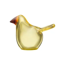 IITTALA Birds By Toikka|Taide-Esineet-Sieppo 95x60mm -kupari Sitruunankeltainen