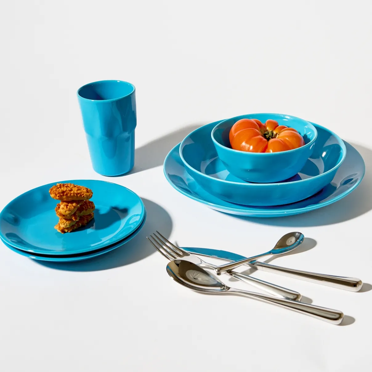 IITTALA Lautaset-Syvä lautanen 22cm sähkön Sininen