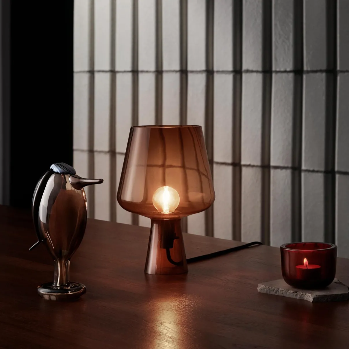 IITTALA Pöytävalaisimet-Valaisin 240x165mm Kupari