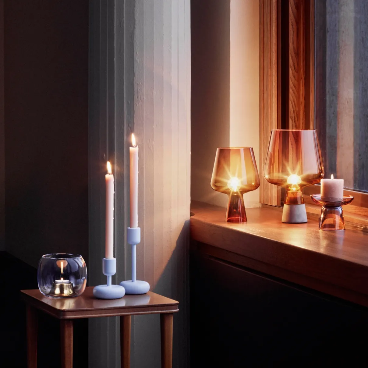 IITTALA Pöytävalaisimet-Valaisin 300x200mm Kupari