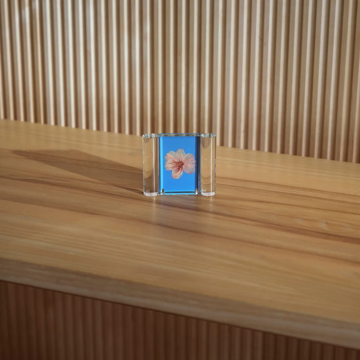 IITTALA Lasikoristeet-Valokuvakehys 76x64mm sininen